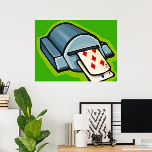 Poster Máquina de Cartões