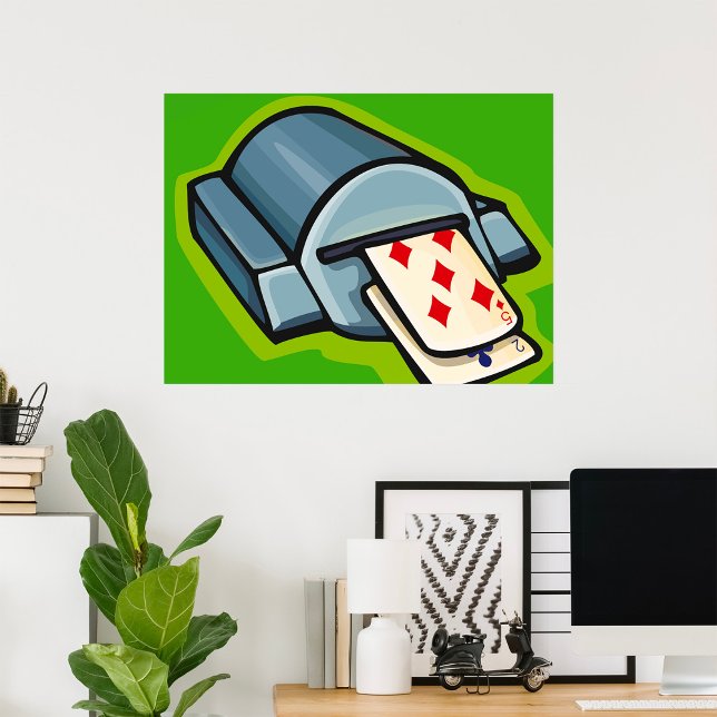 Poster Máquina de Cartões (Criador carregado)