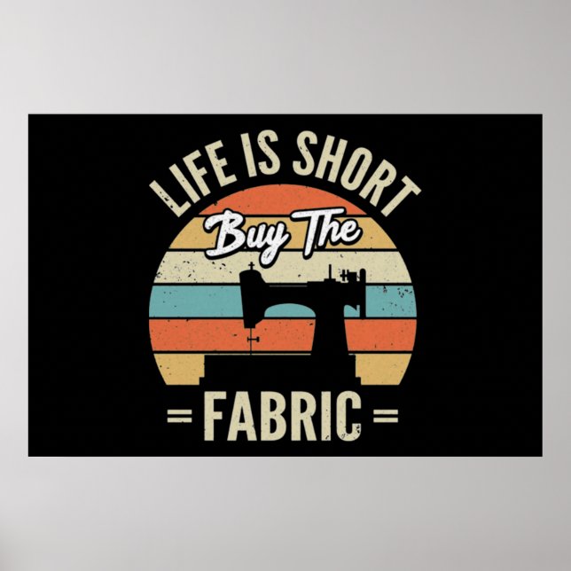 Poster Máquina de costura (Frente)