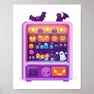 Poster Máquina de Garra de Doce