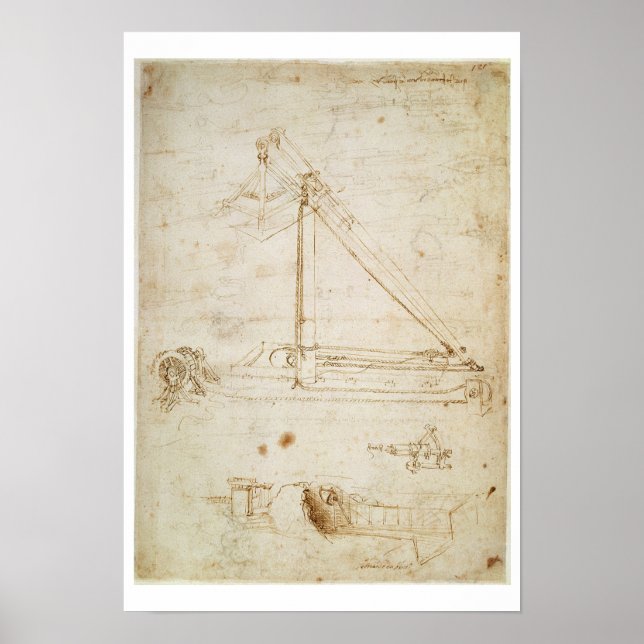 Pôster Máquina de guerra (lápis no papel) (Frente)