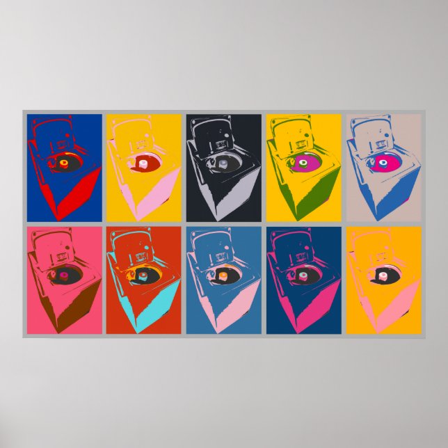 Pôster Máquina de Lavar POP (Frente)