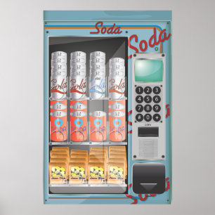 Poster Máquina de venda automática