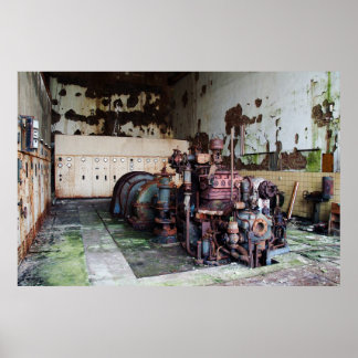Pôster Máquina giratória