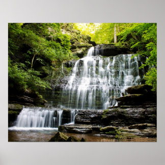 Pôster Máquinas com Gun Waterfall