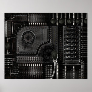 Poster Máquinas de Alimentação