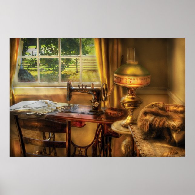 Pôster Máquinas De Costura - Máquinas De Costura Doméstic (Frente)