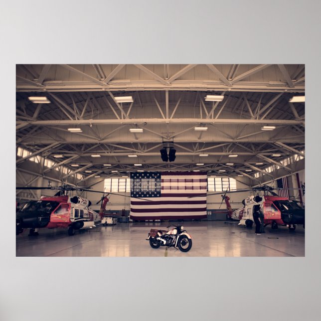 Pôster Máquinas de Guarda Costeira Um (Frente)