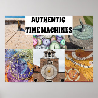 Poster Máquinas do Tempo Autênticas