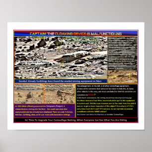 Poster Máquinas Mars Mascaradas