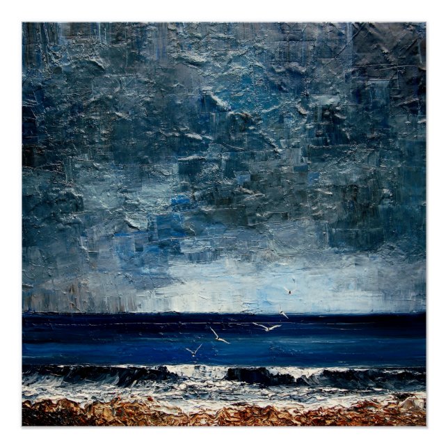 Pôster Mar (Frente)