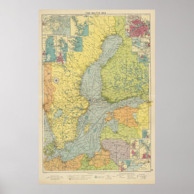 Poster Mar Báltico (Frente)
