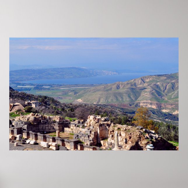 Poster Mar da Galileia (Frente)