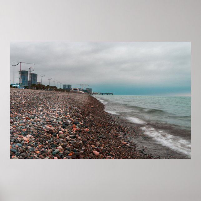 Poster Mar de Batumi. Geórgia (Frente)