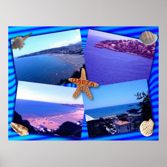 Pôster Mar de Gaeta (Frente)