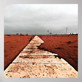 Poster Mar de inverno