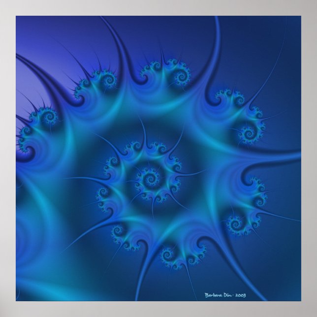 Poster Mar de Olhos Azuis (Frente)