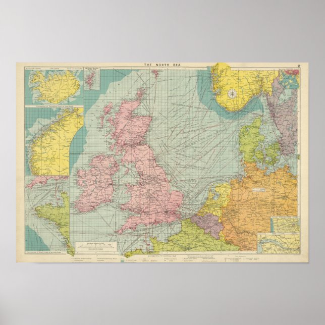 Pôster Mar do Norte (Frente)