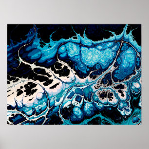 Poster Mar Turbulento