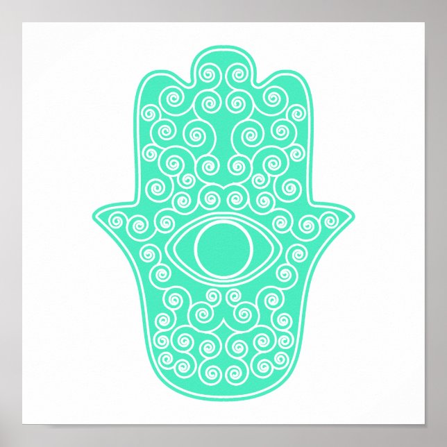 Pôster Mar Verde Hamsa-Mão de Miriam-Mão de Fatima.png (Frente)