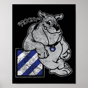 Poster Marauder 3ª Divisão de Infantaria Rocky O Buldogue