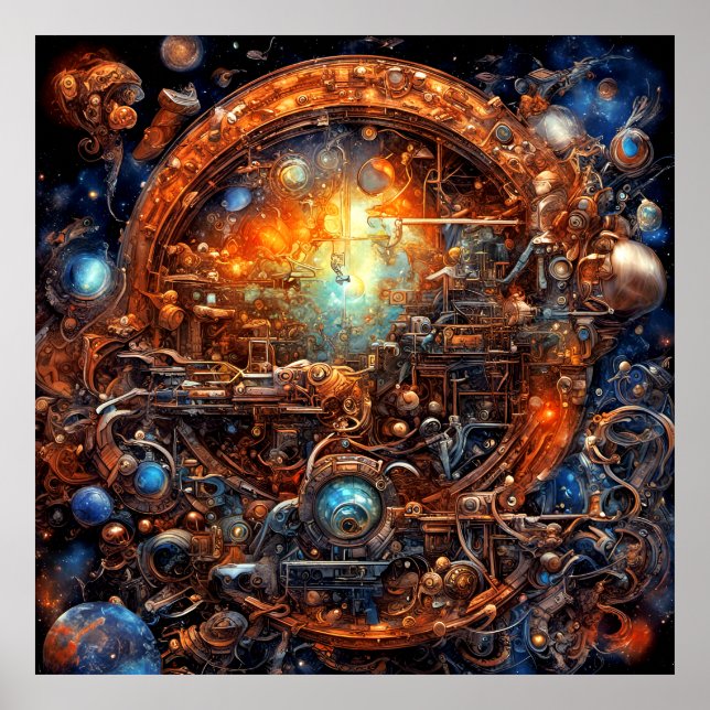 Poster Maravilha Cósmica (Frente)