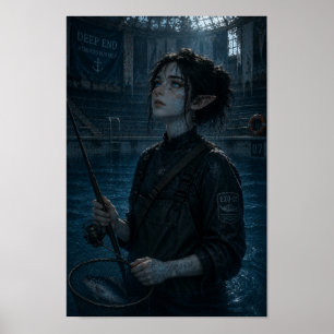 Poster Maravilha / Pescadora / Piscina