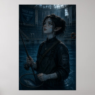 Poster Maravilha / Pescadora / Piscina