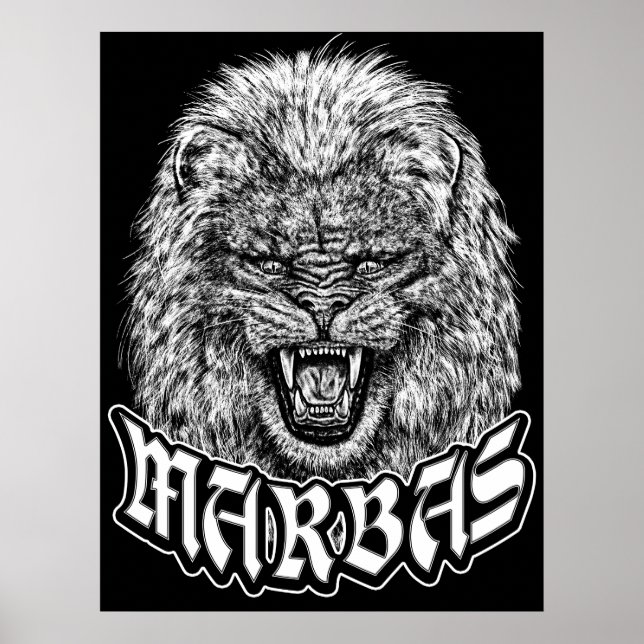 Poster Marbas (Frente)