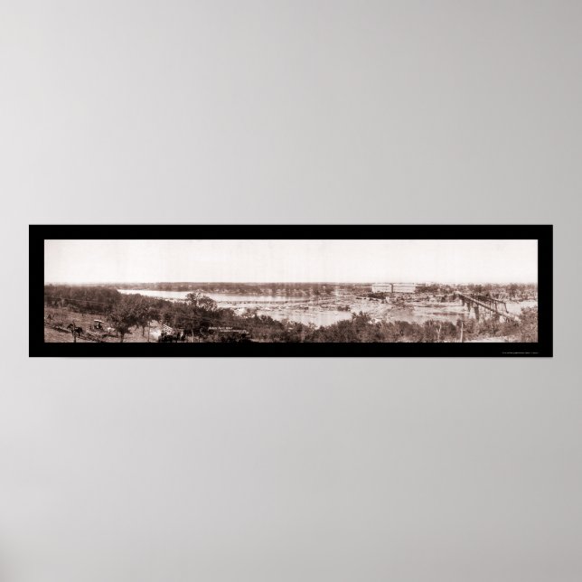 Pôster Marble Cai Foto Cênnica TX 1908 (Frente)