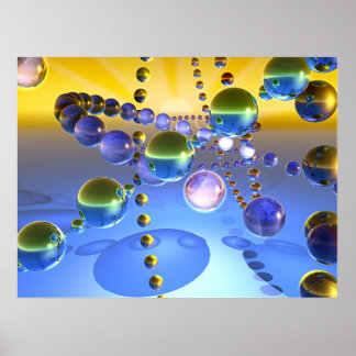 Pôster Marble Magic