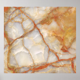 Poster Marble Majestade: Elegância brilhante