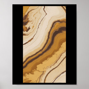 Poster Marble Marble Marble Laranja do Orgulho dia de os