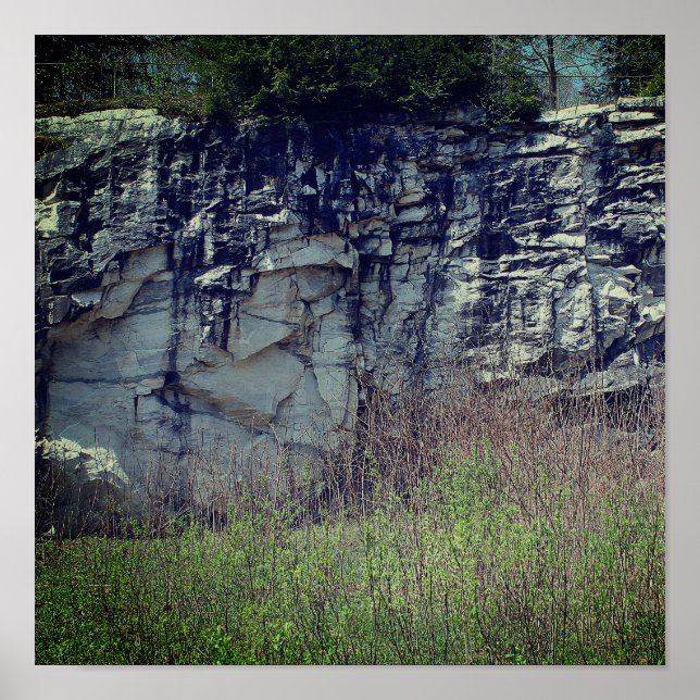 Poster Marble Rock Cliff Na Natural Bridge 2 Nature (Frente)