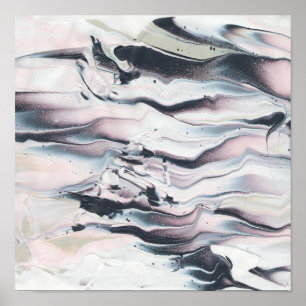 Pôster Marbling V Crop