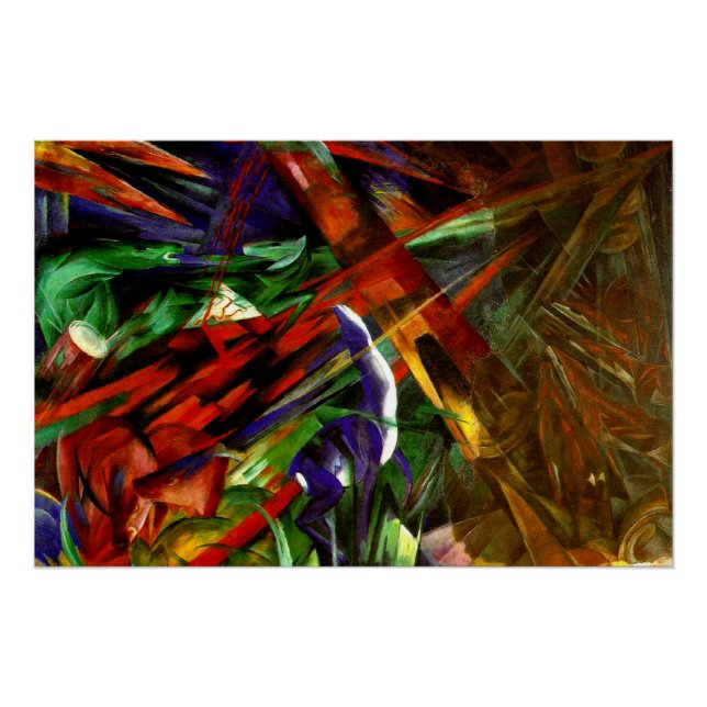 Pôster Marc - Destino dos Animais (Frente)