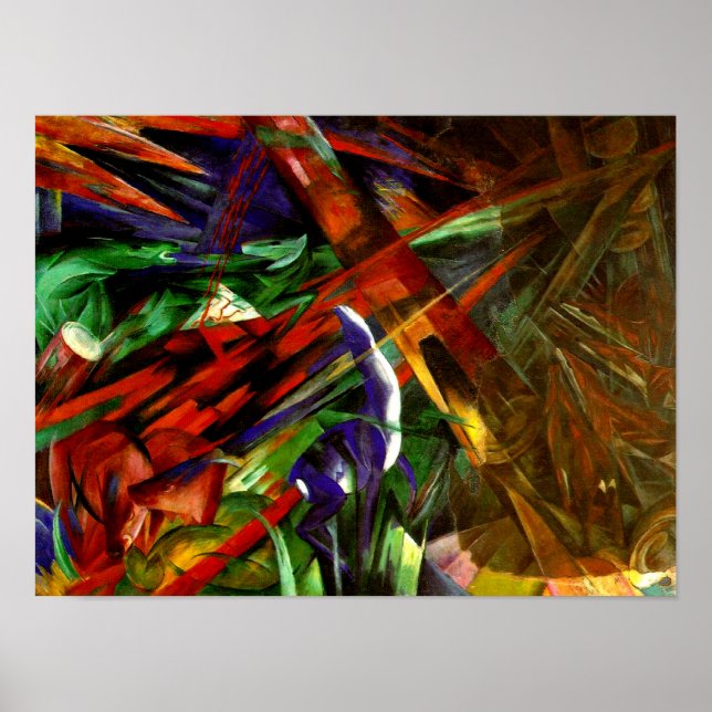 Poster Marc - Destino dos Animais (Frente)