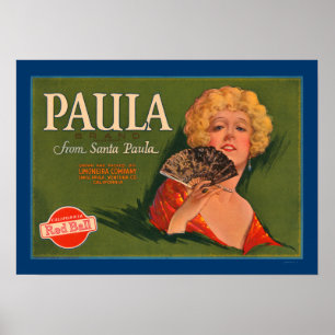Pôster Marca de Paula de Santa Paula