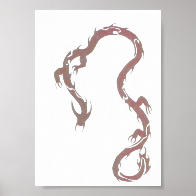 Poster Marca Do Dragão 2 (Frente)