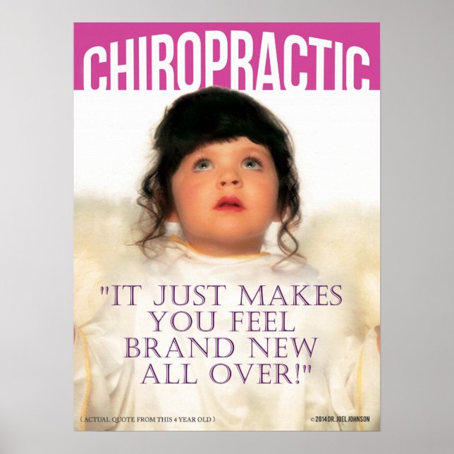 Poster Marca Nova com Chiropractic (Frente)