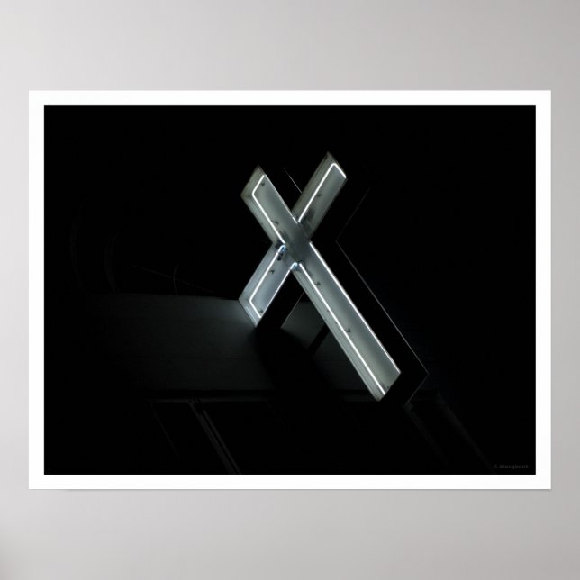 Pôster marca o local (Frente)