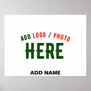 POSTER MARCA VERIFICADA BRANCA MODERNA PERSONALIZÁVEL