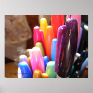 Pôster Marcadores à luz do sol