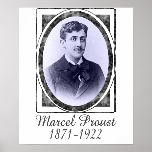 Poster Marcel Proust (Frente)
