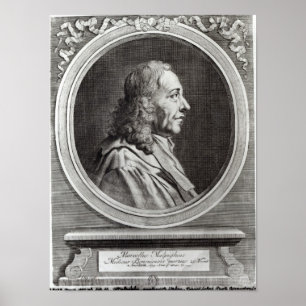 Pôster Marcello Malpighi envelheceu 67, 1694
