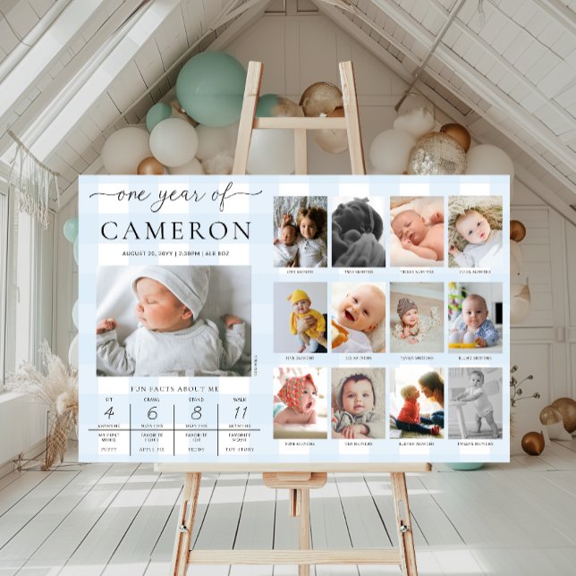 Poster Marcha Azul - Primeiro Aniversário - Etapa da Foto (Criador carregado)