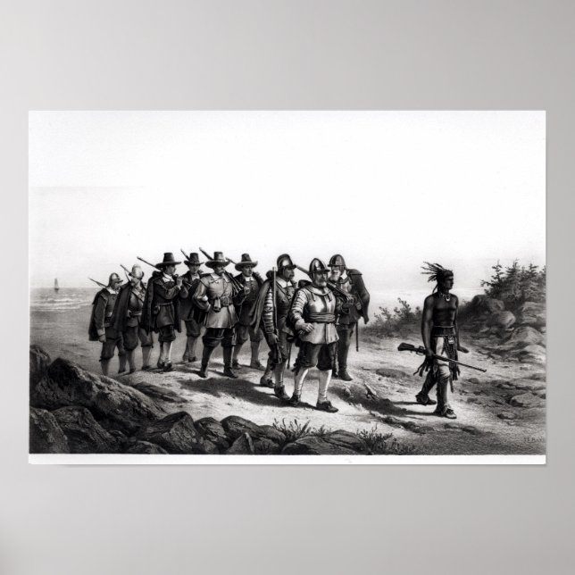 Pôster Marcha de Miles Standish (Frente)