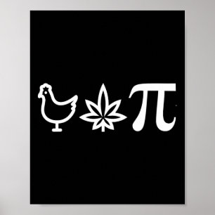 Poster Marcha de Números de Matemática do Pie de Pote de