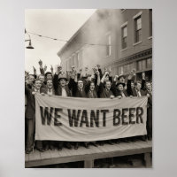 Marcha de Protesto da Era da Proibição Vintage Que