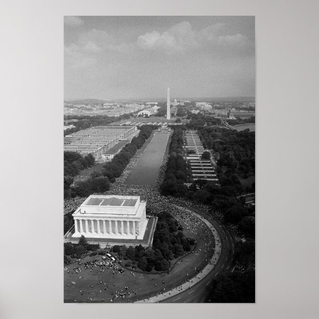 Poster Marcha dos Direitos Civis em Washington - 1963 (Frente)